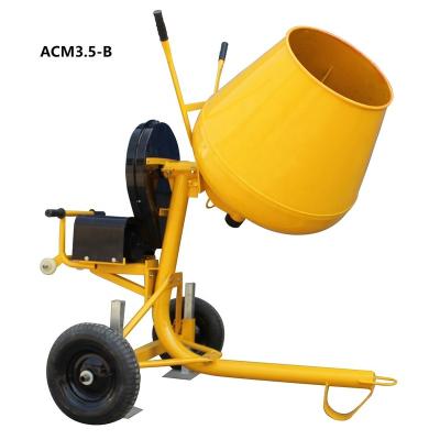 China Portable Mobile Concrete Mixer Mini Mobile Pebble Cement Cobble Stone Factory for sale