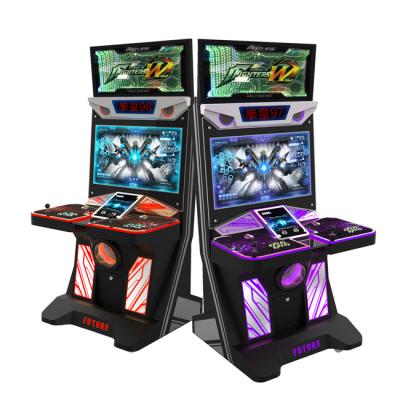 China Metal Yonee coin pusher Dubai video arcade tekken 7/6/3 arcade video game machine for sale