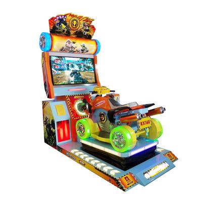 China Matel+Arcylic Yonee Kids Crazy 4 Wheeler Coin Operated Simulator Driving Car Games For Sale for sale