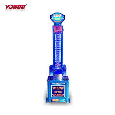 China Yonee coin operated arcade games boxing machine metal hitting the king of the hammer game machine for sale