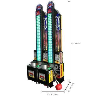 China MR 3 Meter Hammer Power Hitting Amusement Game 2600*900*1000mm for sale