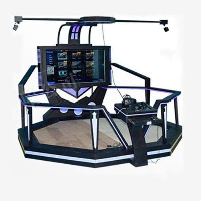 China Yonee metal fun gun shooting simulator equipment good quality vr dreamaker treadmill game machine for sale