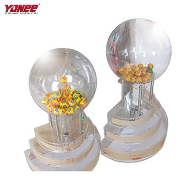 China Metal Yonee Amusement Blow Air Ernie Lottery Drawing Machine for sale