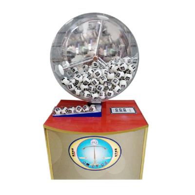 China Yonee Lottery Automatic Electric Air Blowing Ball Machine Cheap Price 750*600*1750mm for sale