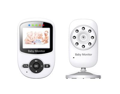 China PAN-TILT 2.4 Inch Color Baby Nanny Wireless Video Baby Monitor Security Camera Night Vision High Resolution Temperature Control for sale