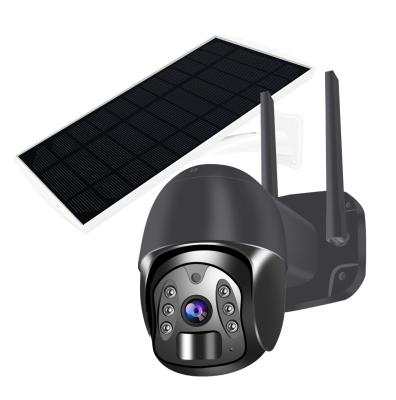 China PIR Human Mobile Detection Two Way Solar NIGHT VISION WiFi Camera Night Vision Audio Instant Alerts Cloud Storage for sale