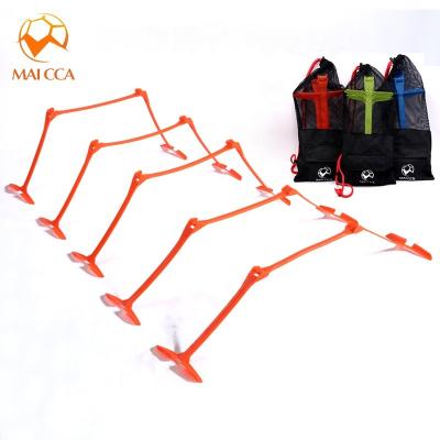 China Factory sale OEM good quality height adjustable agility protbale outdoor exercise foldable obstacles for training for sale