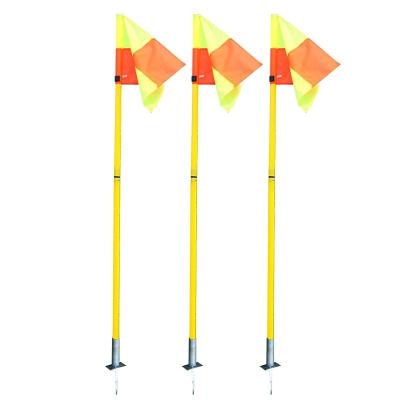 China With Spring Spike Soccer Corner Flag With Spring , Soccer Flag , Soccer Training Equipment for sale