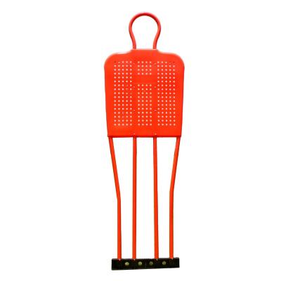 China Two Way (Outdoor With Metal Spike Plastic Football Training Dummy Football Hot Selling Free Kick Wall With Metal Base for sale