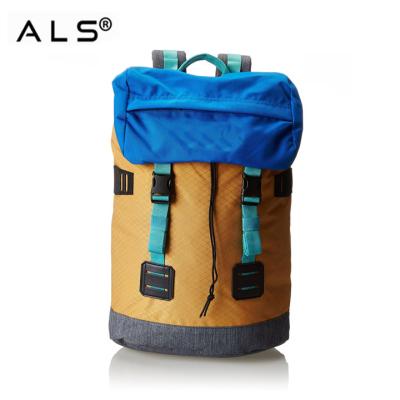 China Waterproof Function Soft Vintage Canvas Hiking Canvas Backpack Bag for sale