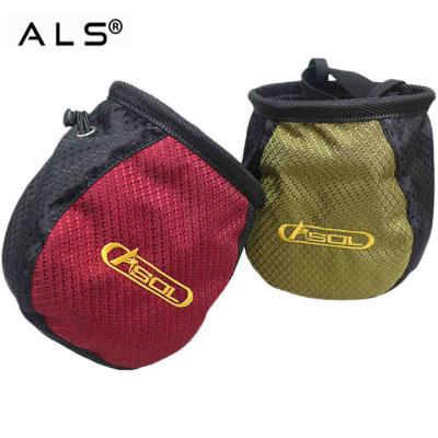 China Custom Funny Chalk Bag Bouldering Chalk Bag Climbing Chalk Bag With Adjustable Belt for sale