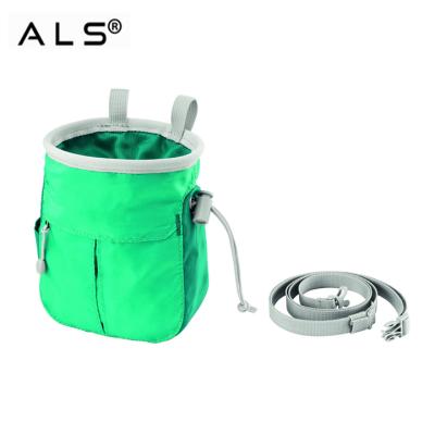 China Wholesale Cheap Rock Climbing Chalk Bag Sports Chalk Bag Gym Chalk Bag for sale