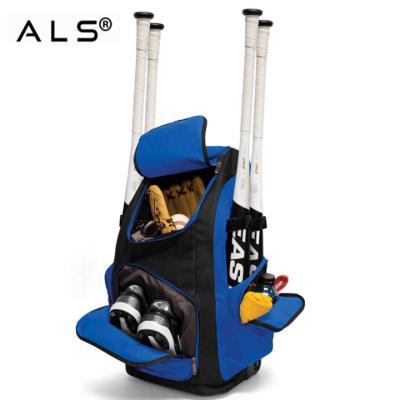 China China suppliers bag new custom baseball fashion low price customization on bags with wheels baseball backpack equipment factory China for sale