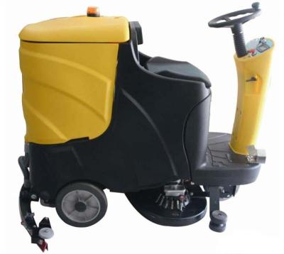 China Hotels C7 Double Brush Floor Scrubber Concrete Floor Washing Machine for sale