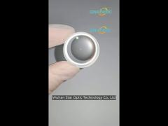 minimize spherical aberration meniscus lens anti reflection coating
