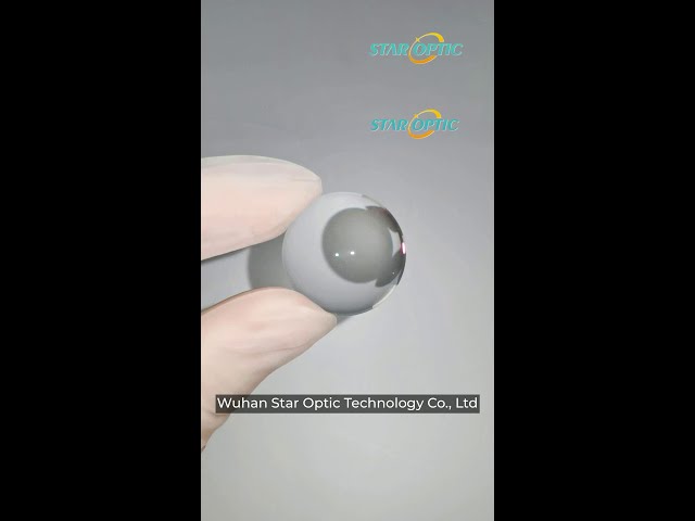 uv fs spherical glass lens mgf2 coating double convex lens with fixed mount