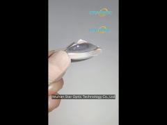convex spherical-axicon lens , laser beam shaping