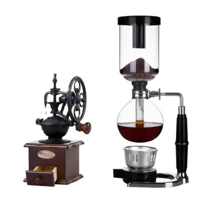 China Viable Home Use 2 Cup 3 Cup 5 Cup Coffee Siphon Coffee Maker Glass Siphon for sale