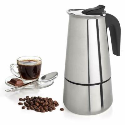 China Sustainable Home Coffee Pot Stainless Steel Hand-brewed Mocha Coffee Pot, Coffee Brewing Equipment for sale