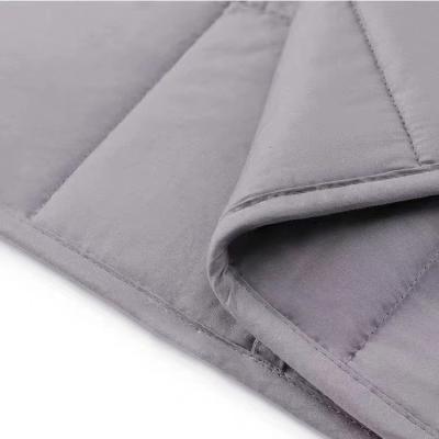 China Amazon Anti-pilling Heavy Weighted Blanket Hot Selling Products For Adults for sale