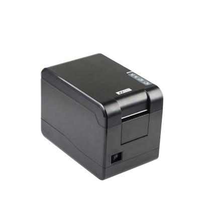 China 2021 Cheapest price usb label printer thermal sticker printer and cutter black and white for sale