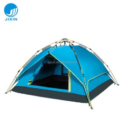 China Camouflage / Field Game 2022 Automatic Outdoor Camping Folding Family Blue Waterproof Tent for sale