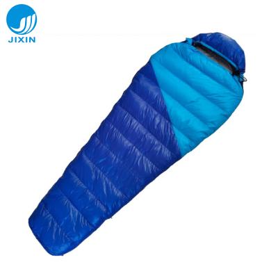 China Portable Outdoor Sleeping Bag 800g Fill Goose Down Sleeping Bag for sale