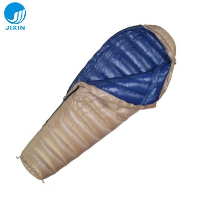 China Winter Portable Outdoor Ultralight Portable Adults Single Down Compact Camping Sleeping Bag for sale