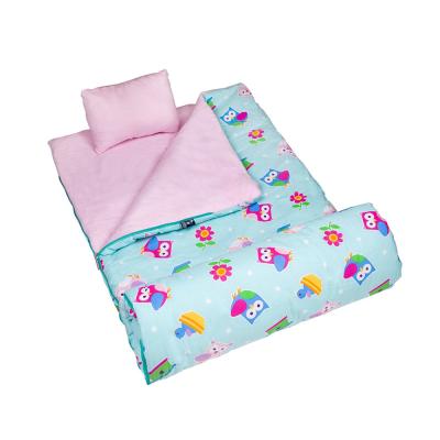 China 2021 New Lovely Girl Outdoor Indoor Children's Printing Children's Envelope Sleeping Bags Sleeping Bag+Quilt+Pillow 2021 for sale