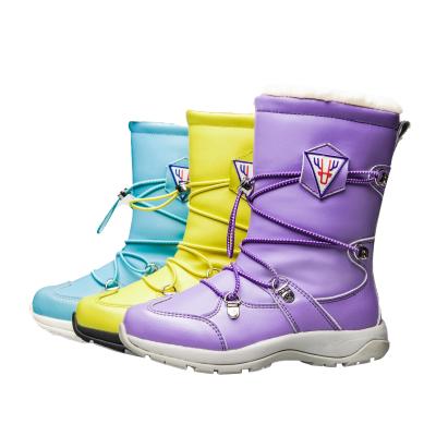 China 2021 fashion trend main products children's warm plush snow boots colorful snow boot for children for sale