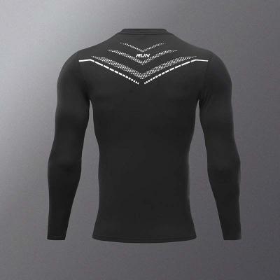 China New Men's Sportswear Antibacterial Casual Antibacterial Seamless Quick-drying Suit Clothes Sportswear Custom Culture Gym Yoga Sports Tops for sale