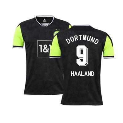 China Custom Gray American Fabric Printed Football Jersey Sets Polyester Jersey With Collar for sale