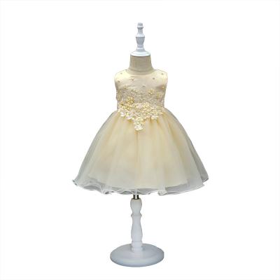 China Baby Princess Dress The New Breathable Lace Sleeveless Dresses for Kids Wedding Party Dress Toddler Girl's Fashion Clothes for sale