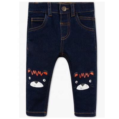 China 2019 Spring Autumn Viable Custom Wholesale Kids Casual Cool Patch Jeans For 6-36 Months Boys Girls Pants for sale