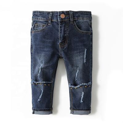 China New Size Viable Quality Good Looking And Comfortable Pants Kids Jeans Children Boys Model Jeans for sale