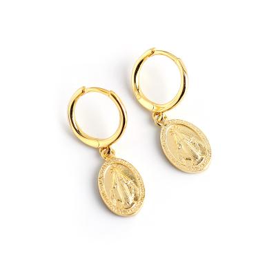 China 2021 Silver Gold Hoop Earrings CLASSIC 925 New Small Gold And Silver Studs Earrings for sale