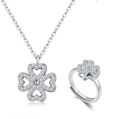 China TRENDY Jewelry Women Set Silver 925 Sterling Silver Jewelry Set for sale