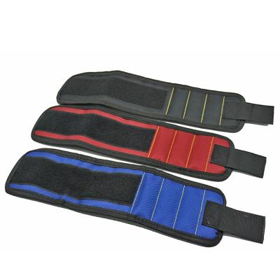 China Portable For Fastener Tools OEM High Quality Portable Magnet Wrist Support Belt For Judging Magnetic Screw Fastener Tools Wristband for sale