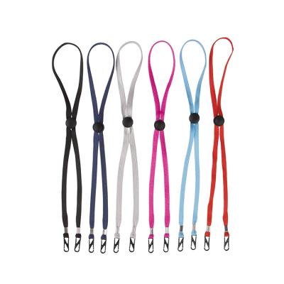 China Wholesale Face Masking Lanyard Lanyard Strap for Kid and Adult Custom Polyester Neck Lanyard for Masking Attendance for sale