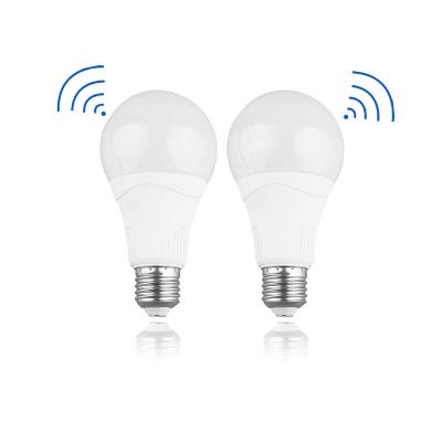 China LIGHTING USE A70 15W 5000K Daylight Microwave Radar Motion Sensor LED Bulb for sale