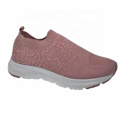 China Breathable Mesh Sneakers Walking Shoes Fitness Shoes Knock Wedge Trainers New Quality Running Shoe For Women for sale