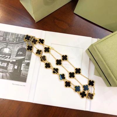 China Fashionable fine laser long necklaces appreciation brand new long necklaces show a variety of bright lights under the polishing of Ca for sale