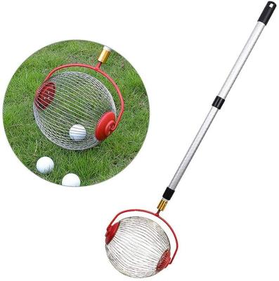 China Telescopic Handle Aluminum Alloy Nut Picker Garden Rolling Nut Harvester Picks Up Hickory Nuts Acorns Wild Apples Pecans Golf Balls for sale