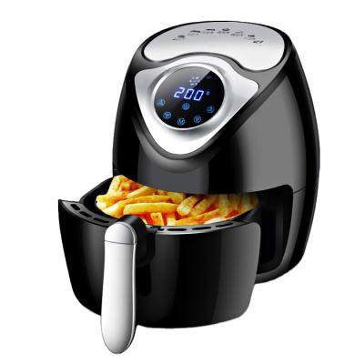 China Commercial Household RSC 1300W 2.6L Home Commercial Smart Touch Screen Digital Electric Non-Stick Deep Fryer for sale