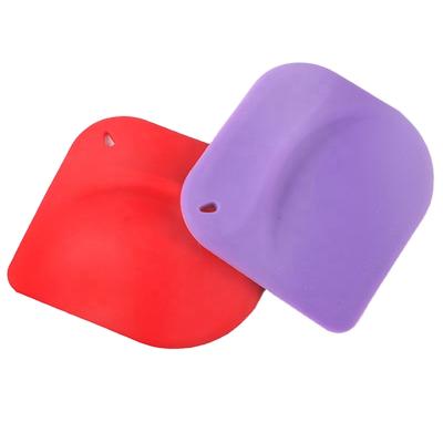 China Viable Universal Silicone Astry Bench Paste / Spatula Bowl Scraper For Kitchen for sale