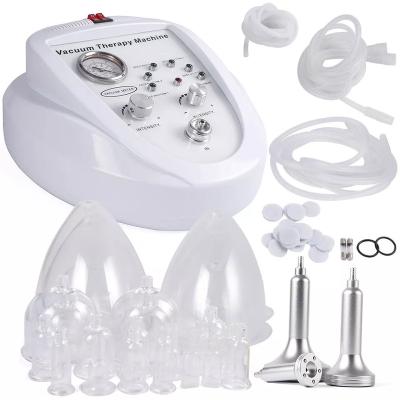 China Portable Handheld Vacuum Breast Enlargement Massager Machine Vacuum Therapy Breast Enhancement Cupping Buttocks Enlarge Machine for sale