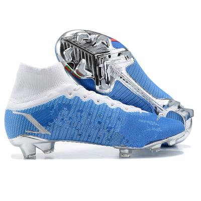 China Wholesale 2022 Cr7 Rubber Soccer Shoes Full Knitted Waterproof Superfly Speed ​​8 FG Soccer Boots 39-45 Shoes Soccer Cleats for sale