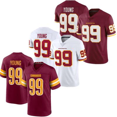 China Antibacterial Hunting Young Washington RedSkin Football Jerseys #99 Stitched USA Fashion Football Vapor Limited Tank Tops - Burgundy for sale