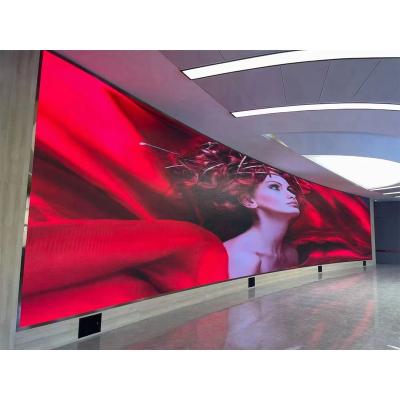 China CHUANGYI Buildings P1.86 320 x 160 indoor wholesale price led large led video wall display screen xvideo for advertising billboard used for sale