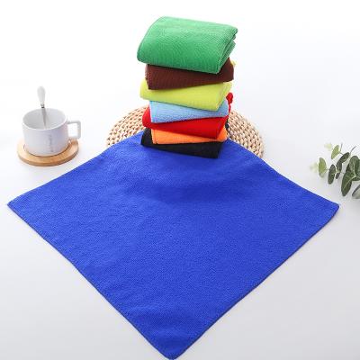 China Child Safe Cleaning Cloth China Custom Microfiber High 40*40cm Absorbent 320gsm Small Towel For Home for sale